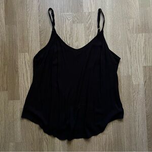 Torrid black tank top flowy stretch blouse women’s